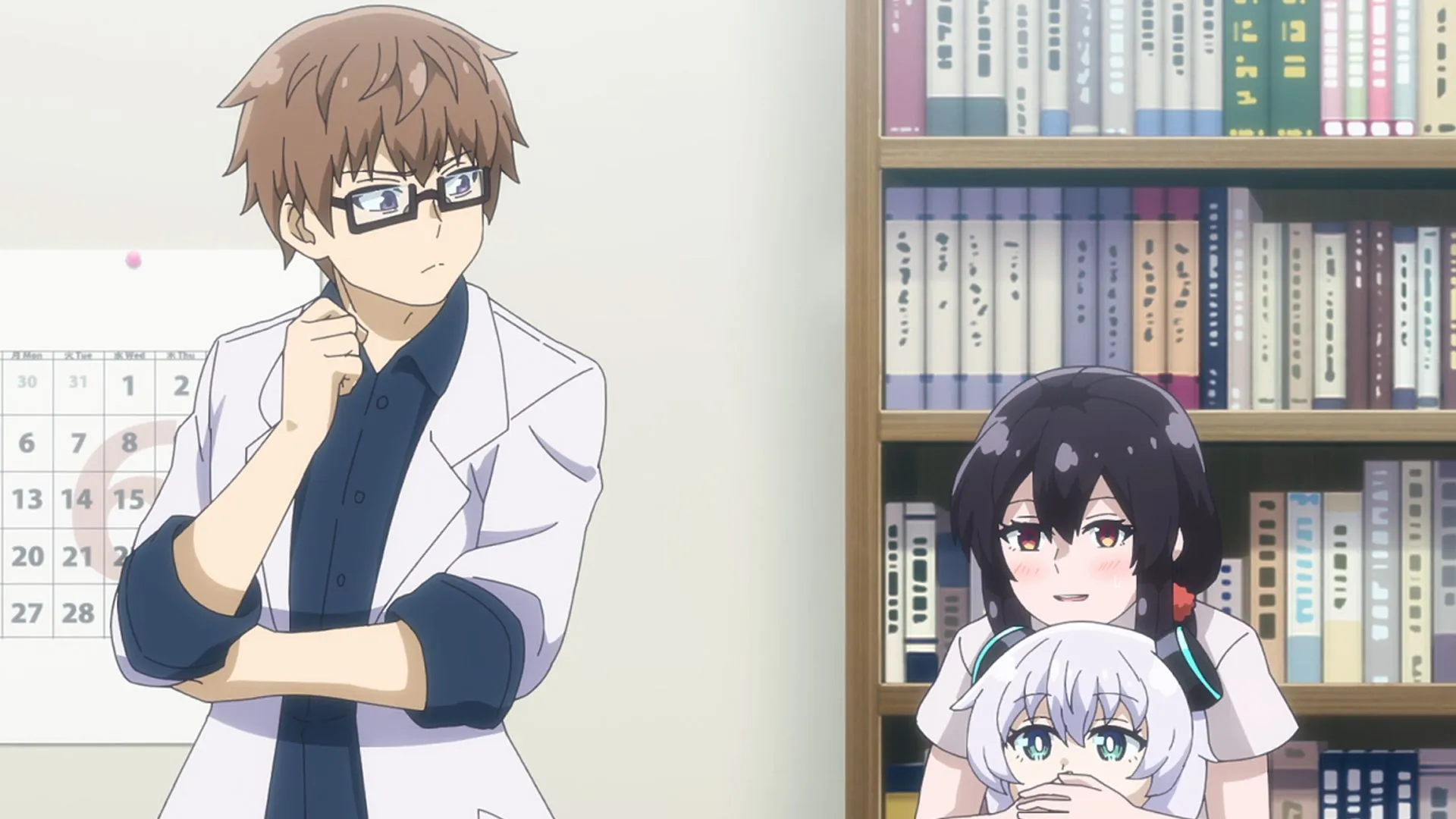 Герои аниме «Альма-тян»