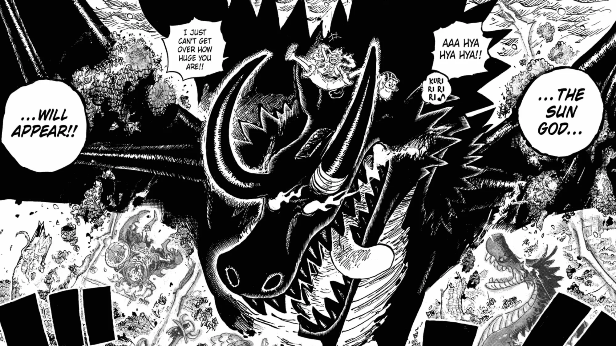 Локи в арке Эльбаф, манга «Ван-Пис»