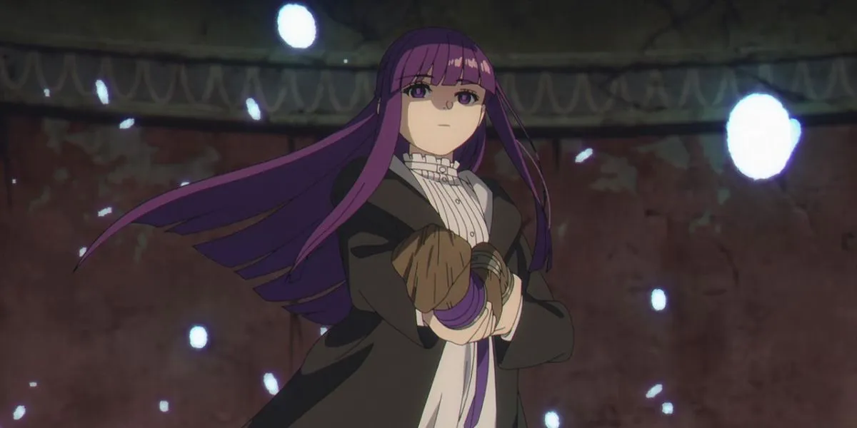 Кадр из аниме «Фрирен», Ферн