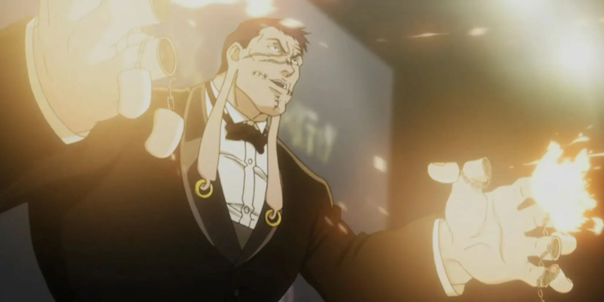 Кадр из аниме «Охотник х Охотник», Франклин