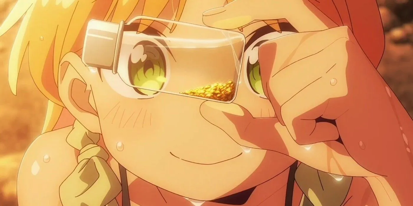 Кадр из аниме «Драгоценности Рури» — минералогия