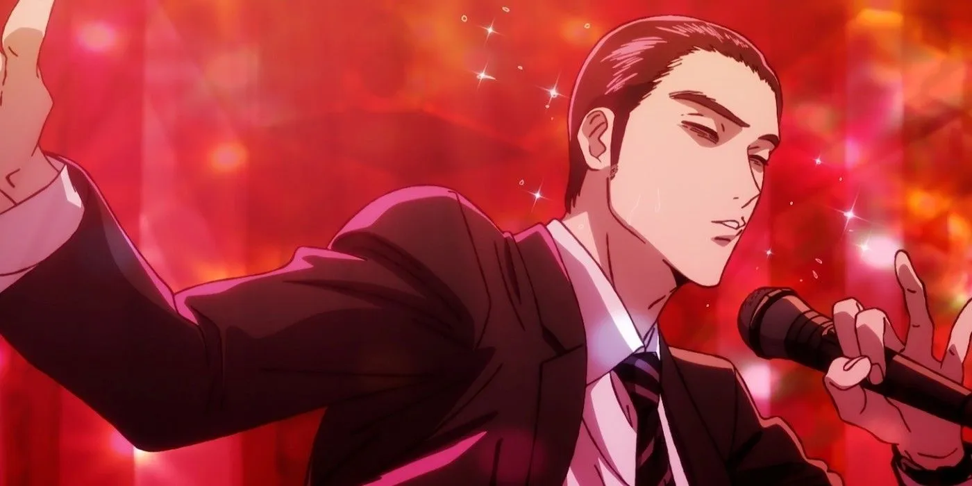 Кадр из «Пойдём в караоке!» — Кёдзи Нарита