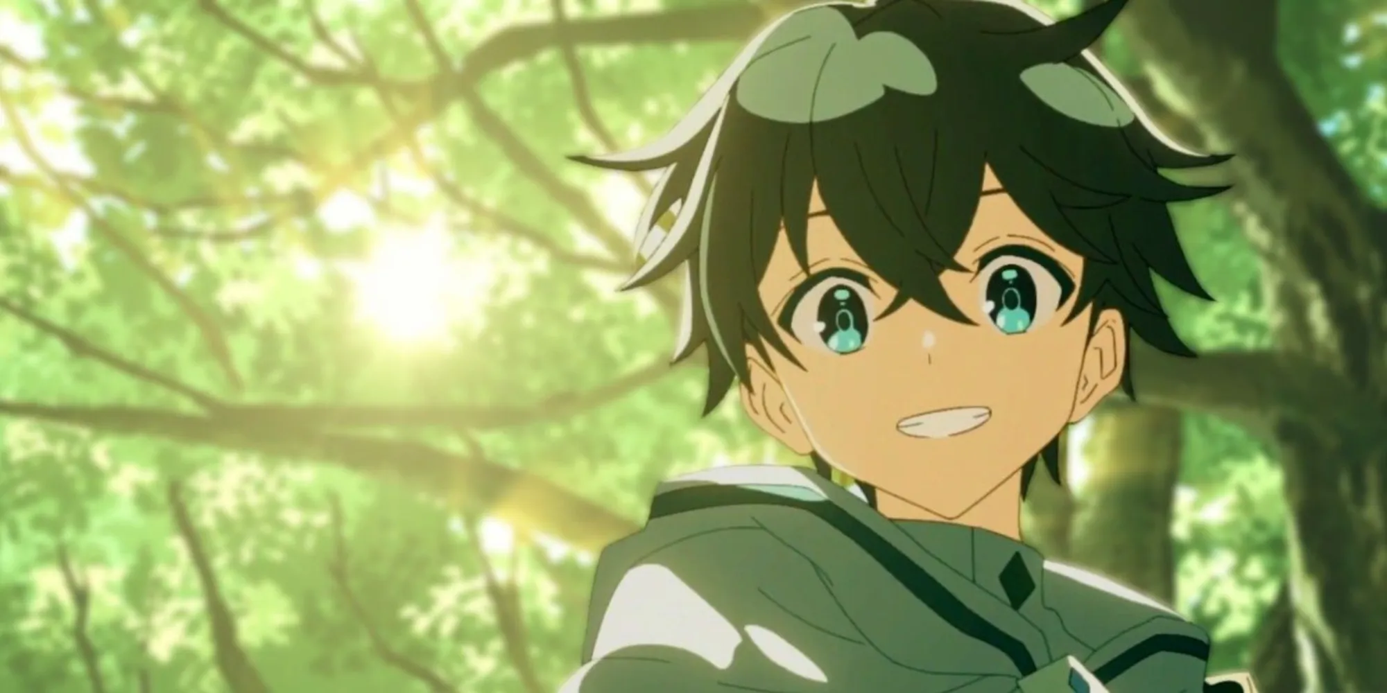 Кадр из аниме «Маг воды» — боевая магия