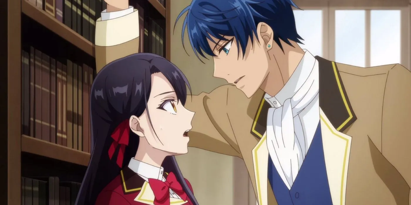 Алисия и Дюк в библиотеке