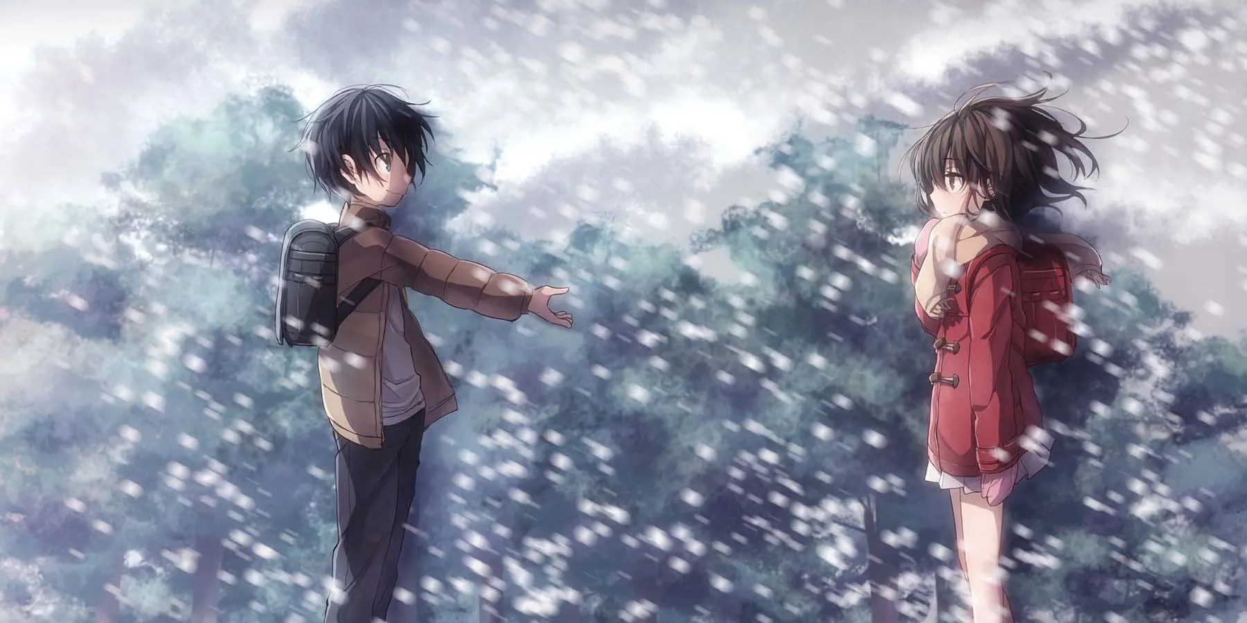 Сатору и Кайо в аниме «Город, в котором меня нет»