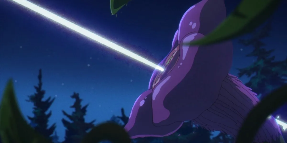 Хаос-цветок атакует группу