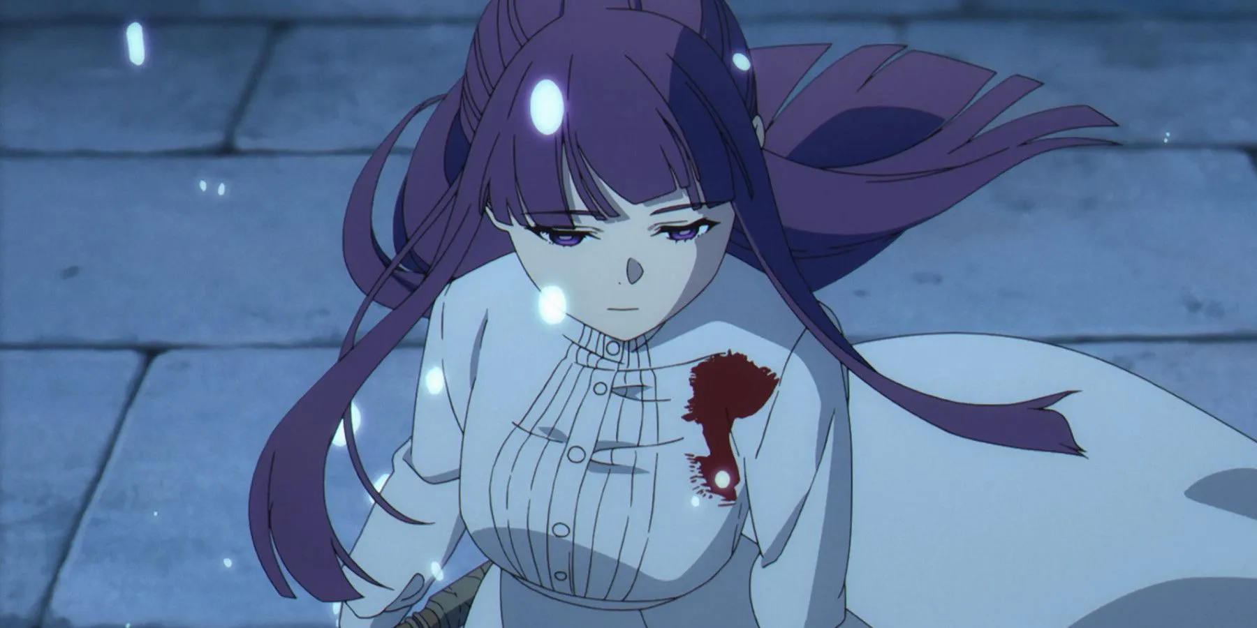 Ферн применяет магию против Люгнера