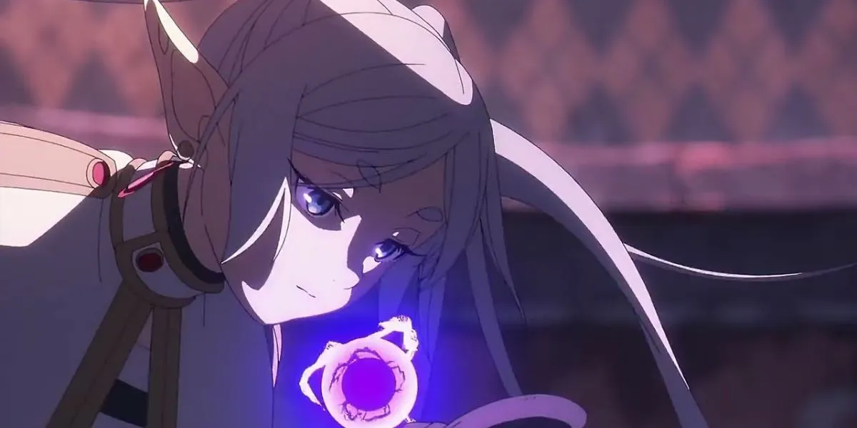 Фрирен уклоняется от заклинания клона