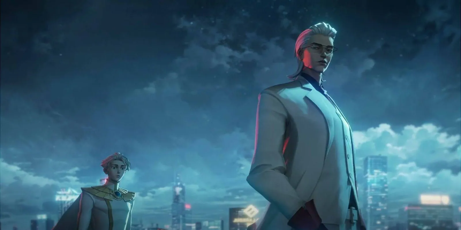 Hero X спасает Найс в «Быть героем Икс», серия 22