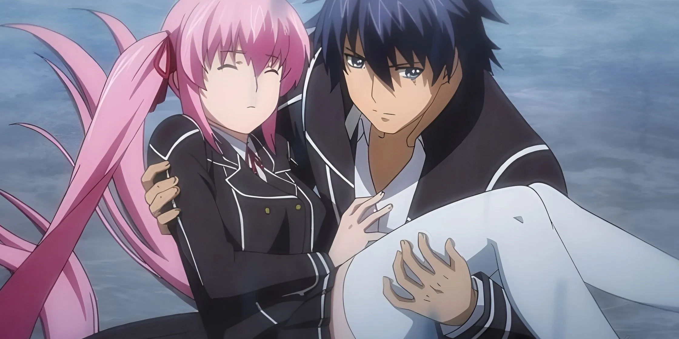 Кадр из аниме Hagure Yuusha no Aesthetica