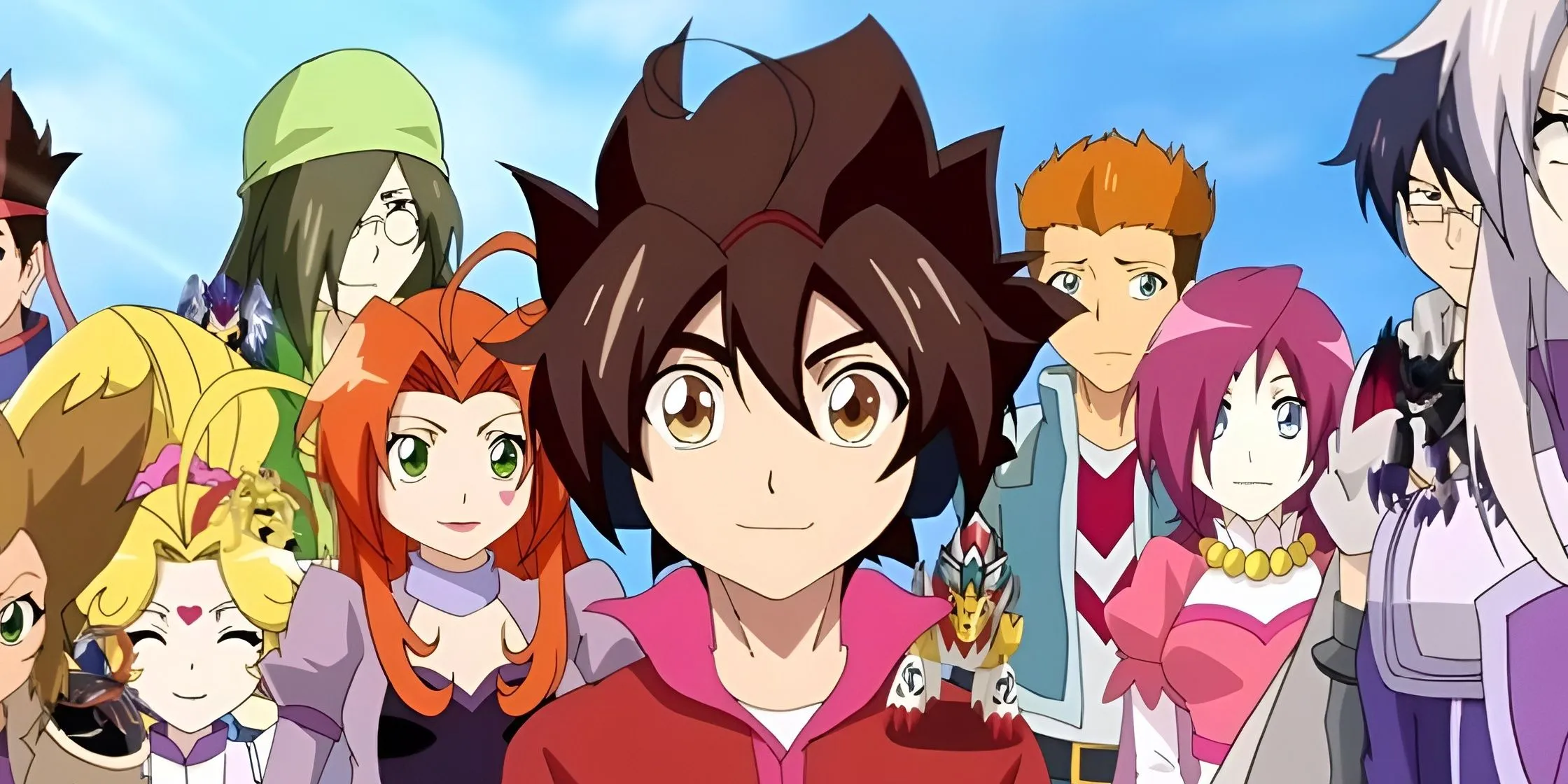 Кадр из аниме Zinba