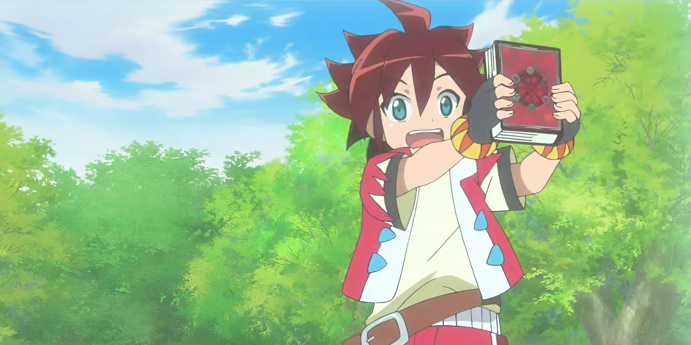 Кадр из аниме Dragon Collection