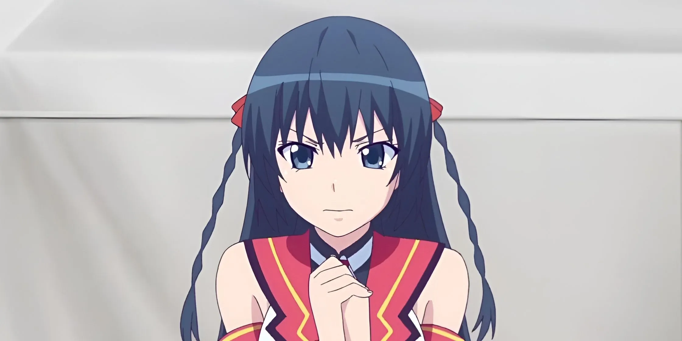 Кадр из аниме Masou Gakuen HxH