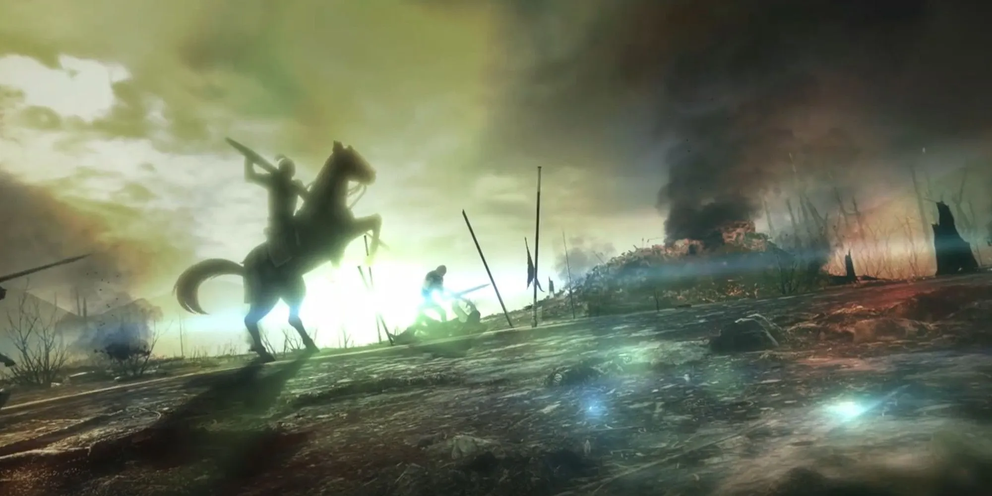 Солдаты пытаются атаковать Азика в дунхуа «Повелитель тайн»