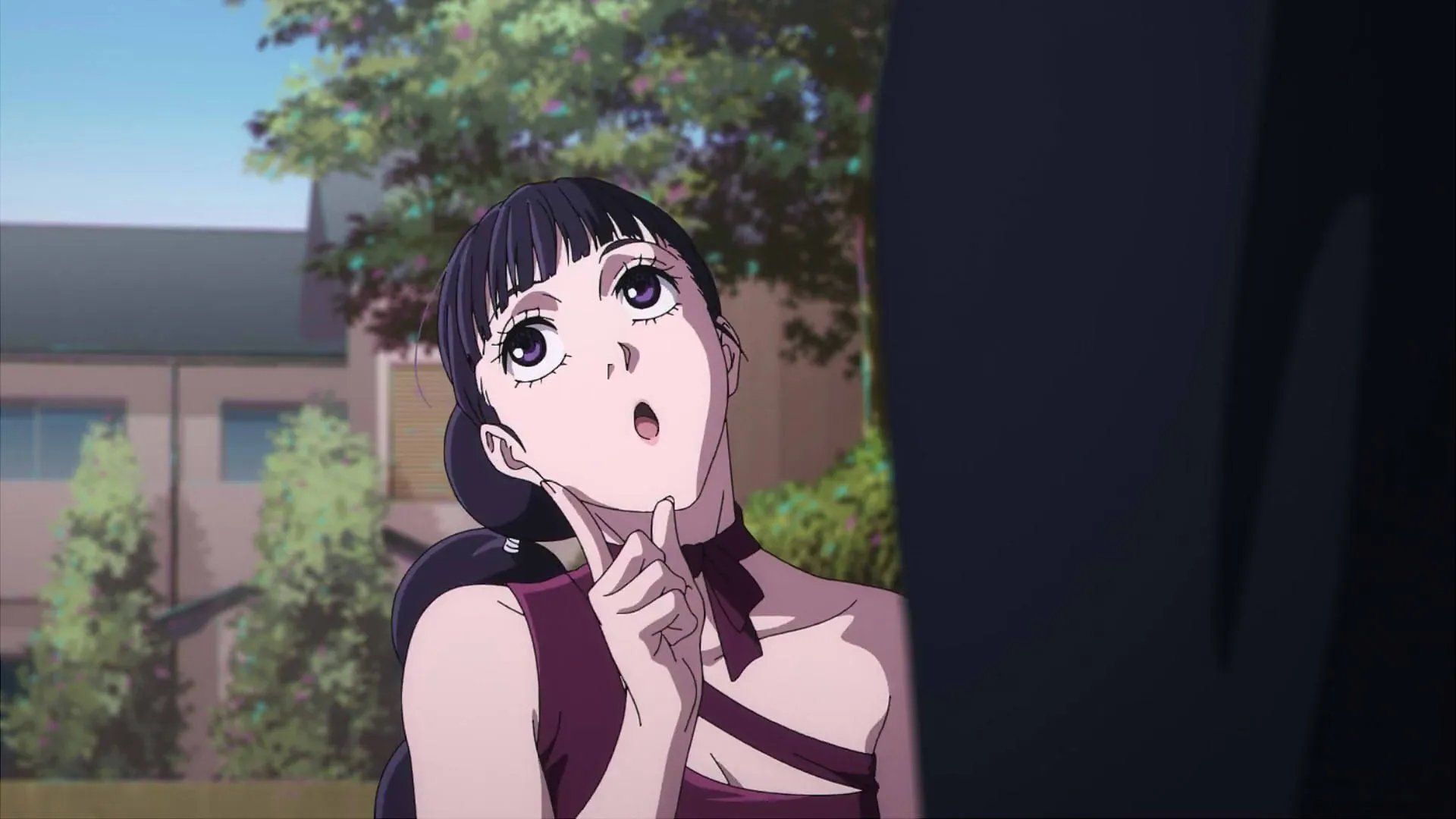 Кадр из аниме «Магическая битва» — сцена из третьего сезона