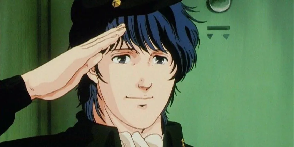 Ян Вэнли отдаёт честь в «Легенде о героях Галактики»